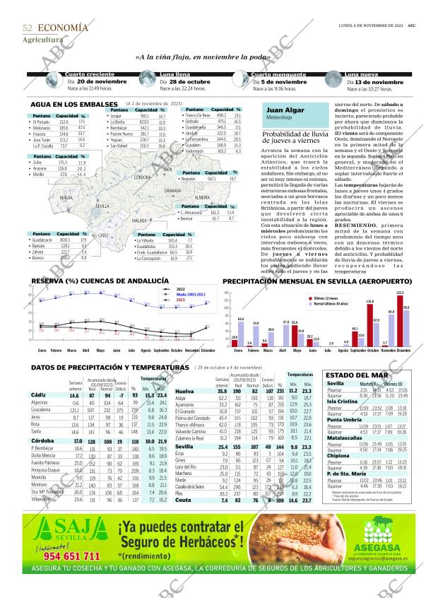 ABC SEVILLA 06-11-2023 página 52