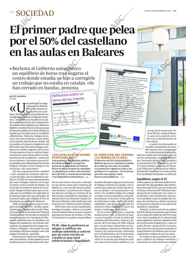 ABC SEVILLA 06-11-2023 página 54