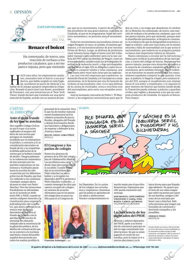 ABC SEVILLA 06-11-2023 página 6