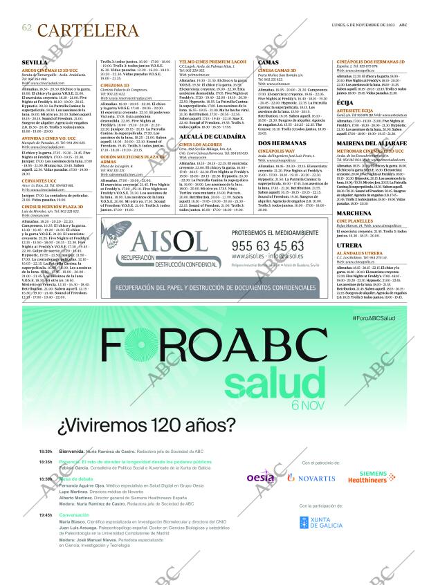 ABC SEVILLA 06-11-2023 página 62
