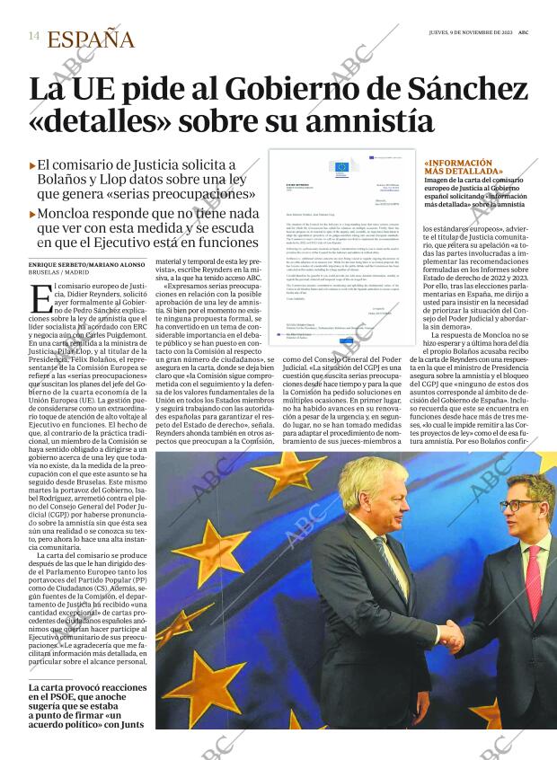 ABC MADRID 09-11-2023 página 14