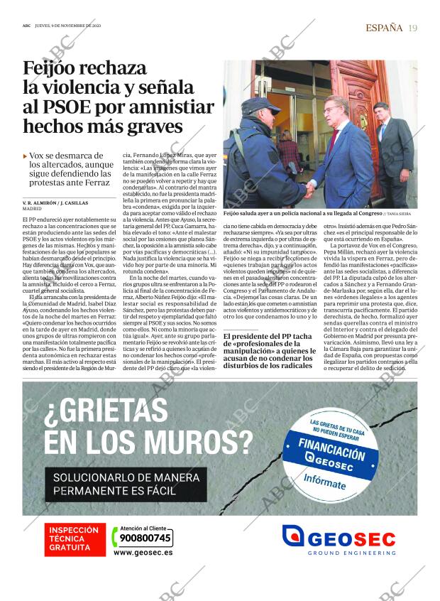 ABC MADRID 09-11-2023 página 19