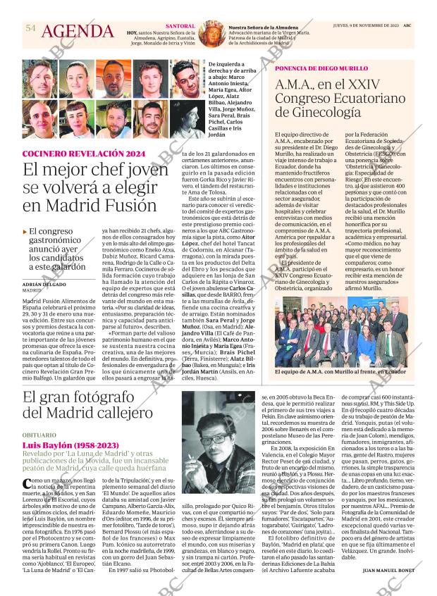 ABC MADRID 09-11-2023 página 54