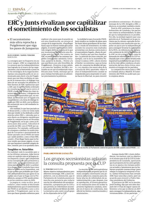 ABC MADRID 10-11-2023 página 22