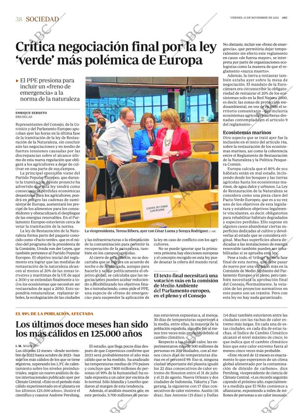 ABC MADRID 10-11-2023 página 38