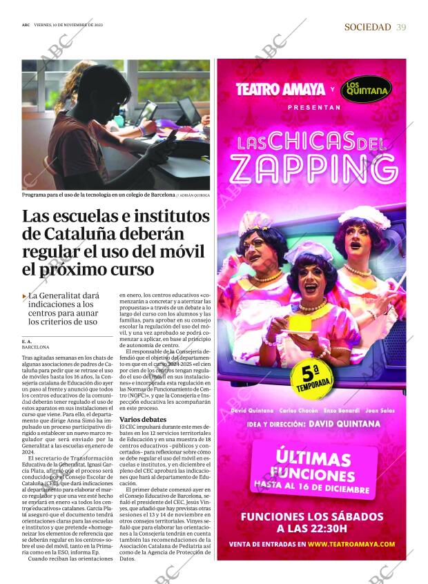 ABC MADRID 10-11-2023 página 39
