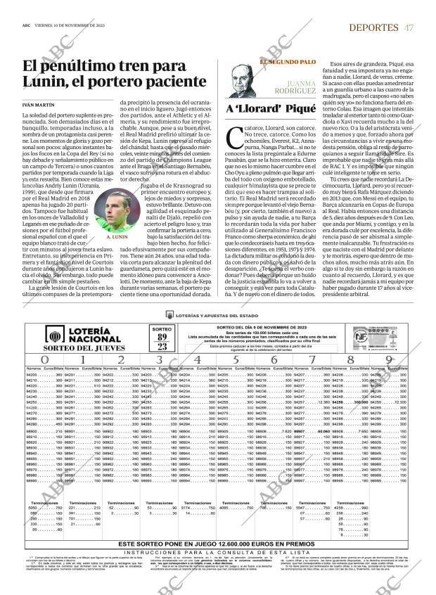 ABC MADRID 10-11-2023 página 47