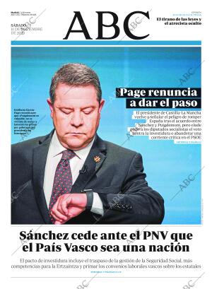 ABC MADRID 11-11-2023 página 1
