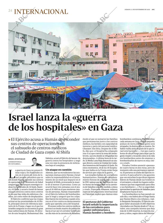 ABC MADRID 11-11-2023 página 24