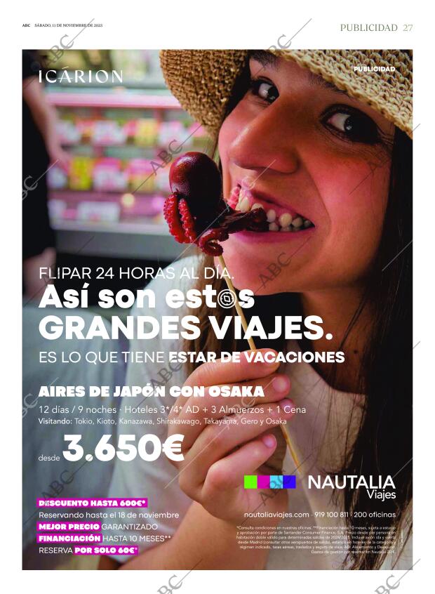 ABC MADRID 11-11-2023 página 27