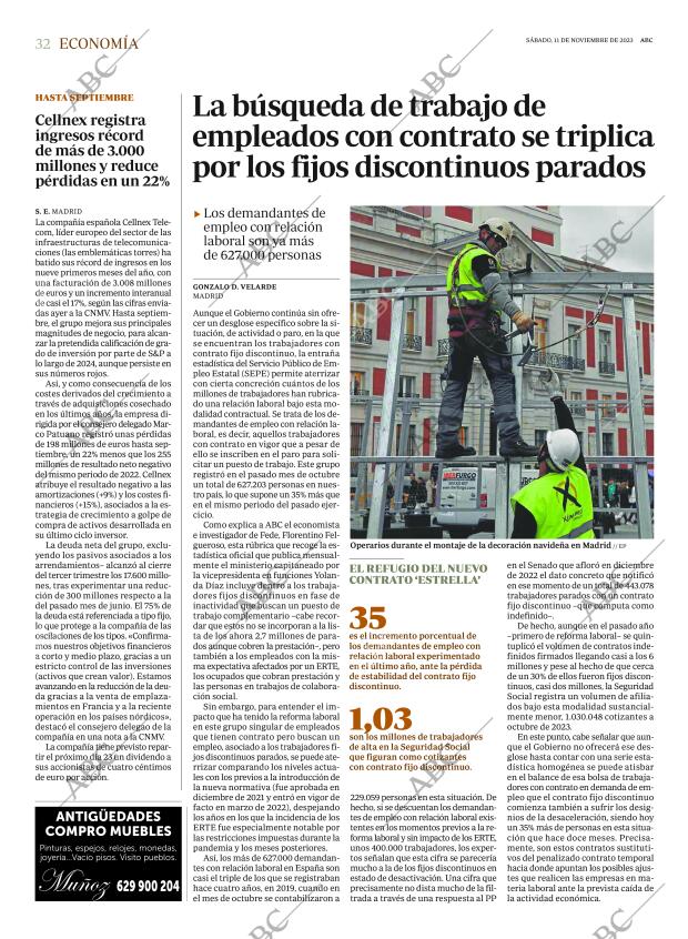 ABC MADRID 11-11-2023 página 32