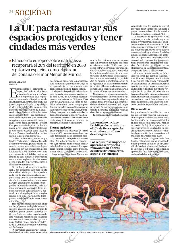ABC MADRID 11-11-2023 página 34