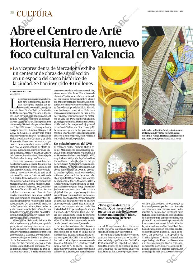 ABC MADRID 11-11-2023 página 38