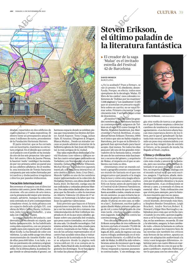 ABC MADRID 11-11-2023 página 39