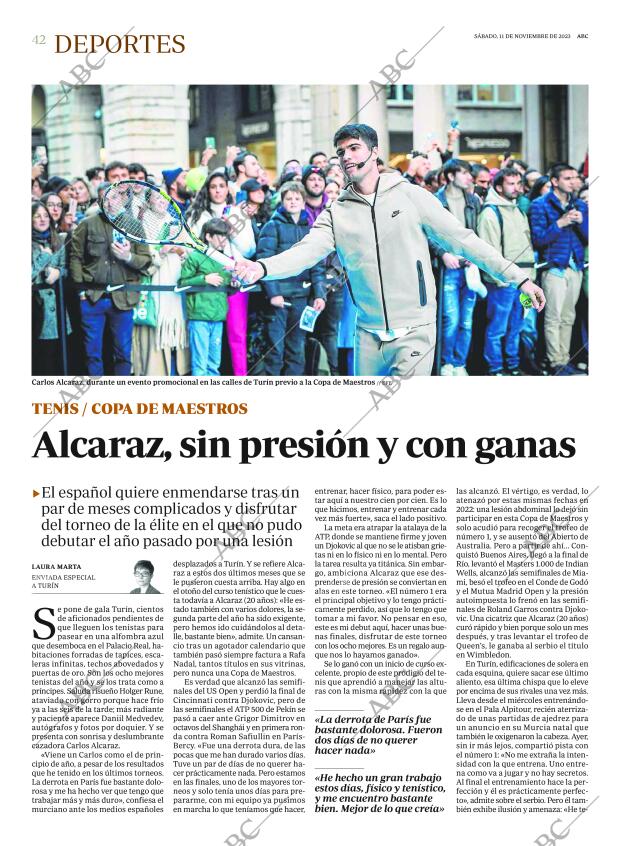 ABC MADRID 11-11-2023 página 42