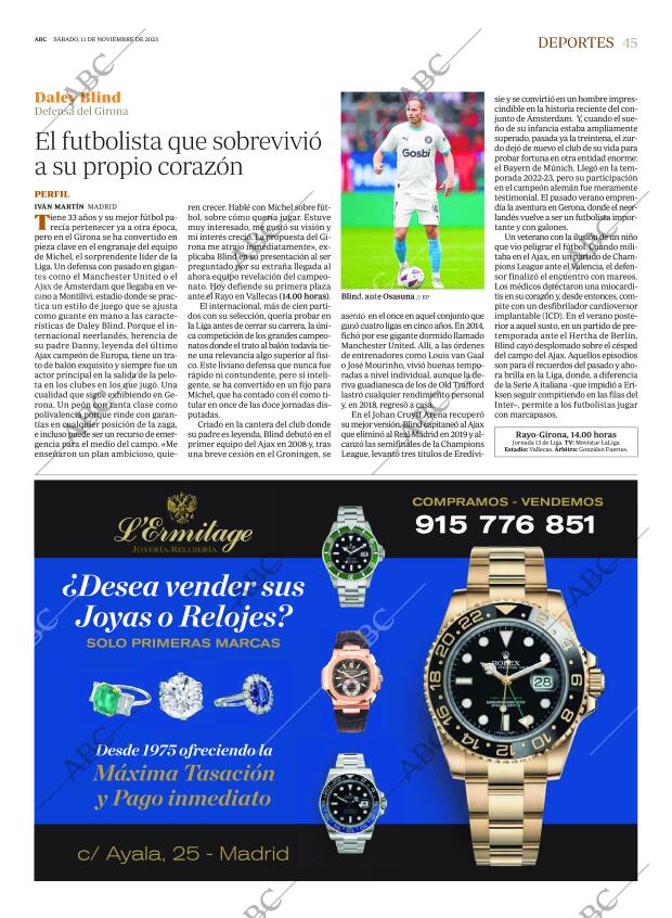 ABC MADRID 11-11-2023 página 45