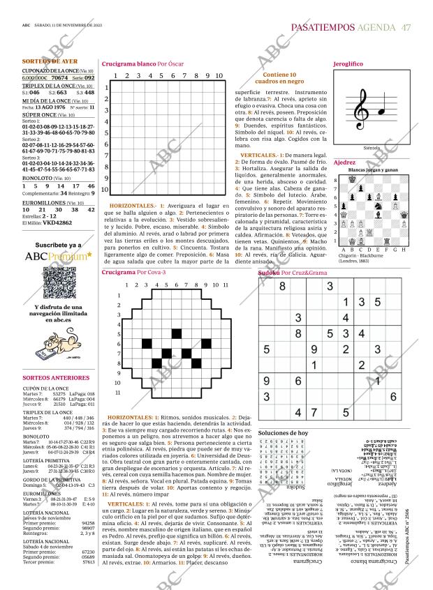 ABC MADRID 11-11-2023 página 47