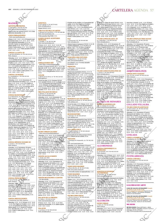 ABC MADRID 11-11-2023 página 57
