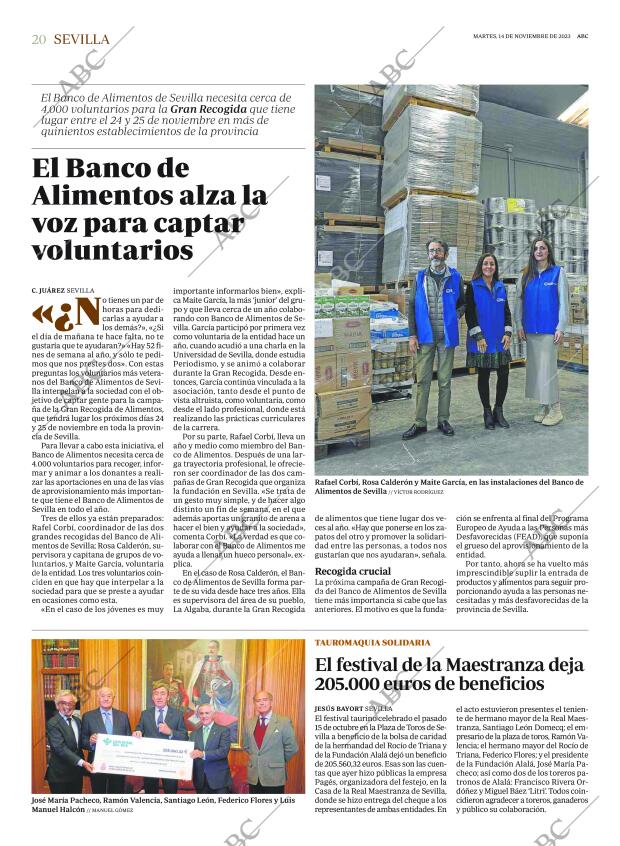 ABC SEVILLA 14-11-2023 página 20