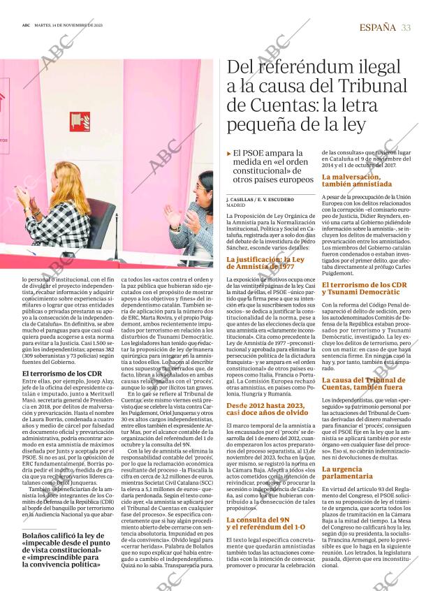 ABC SEVILLA 14-11-2023 página 33