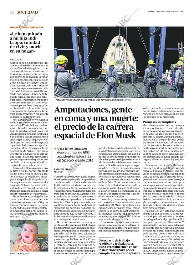 ABC SEVILLA 14-11-2023 página 52