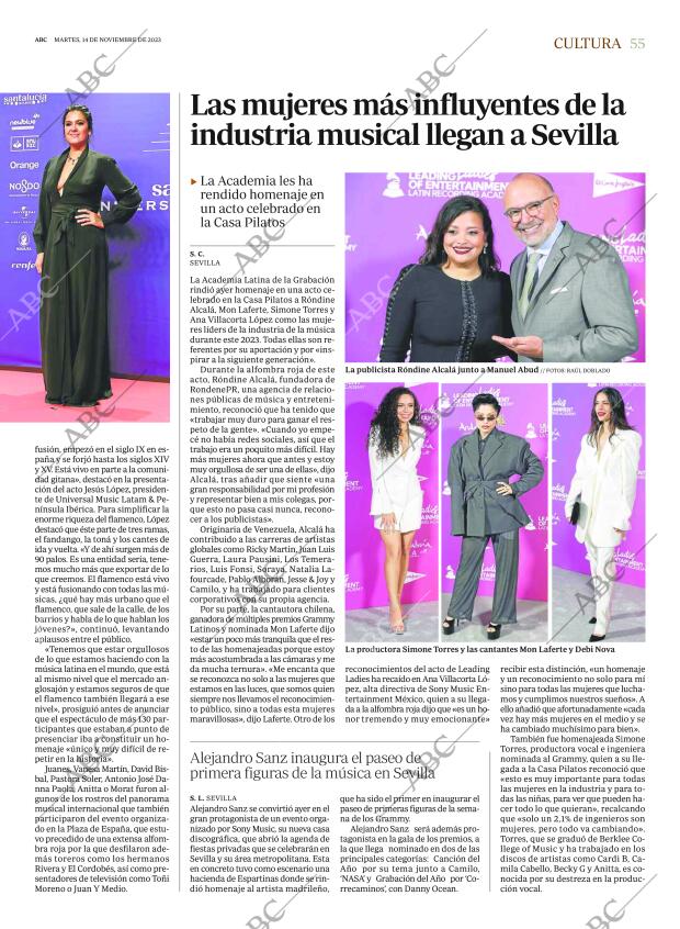 ABC SEVILLA 14-11-2023 página 55