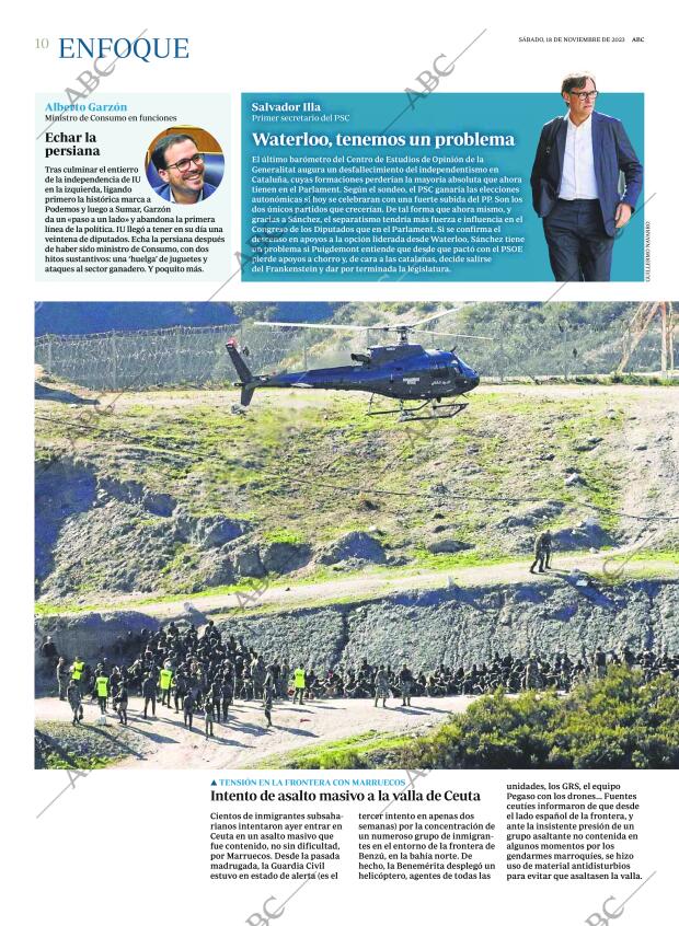 ABC MADRID 18-11-2023 página 10
