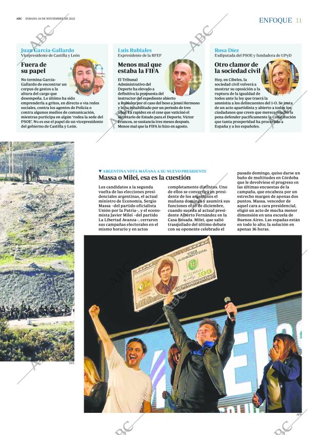 ABC MADRID 18-11-2023 página 11