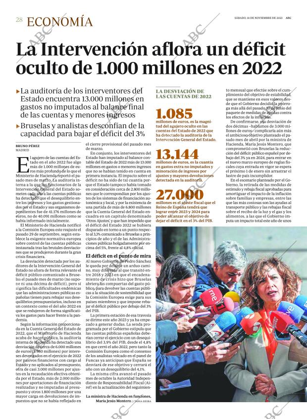 ABC MADRID 18-11-2023 página 28