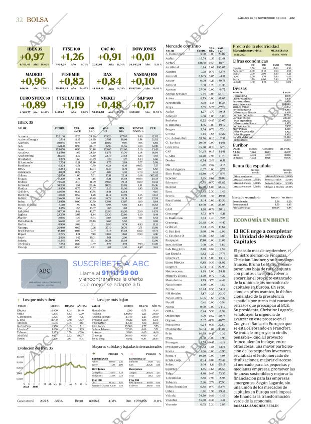 ABC MADRID 18-11-2023 página 32