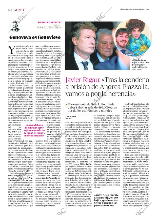 ABC MADRID 18-11-2023 página 60