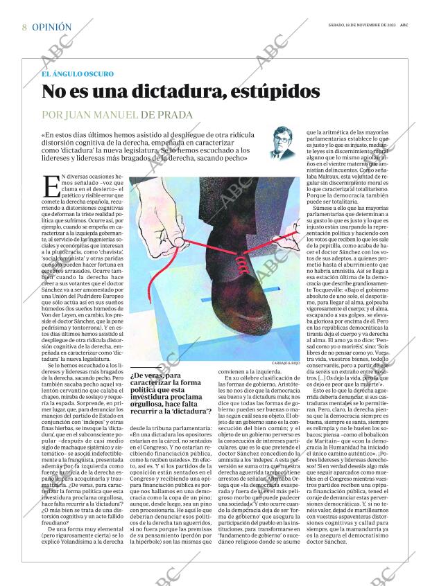 ABC MADRID 18-11-2023 página 8