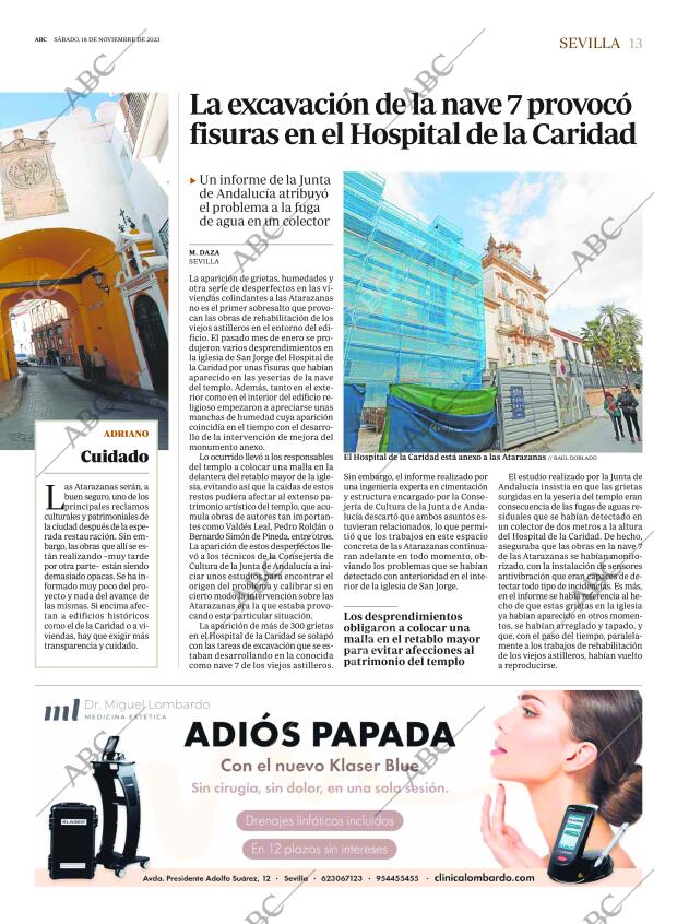 ABC SEVILLA 18-11-2023 página 13