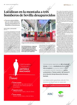 ABC SEVILLA 18-11-2023 página 17