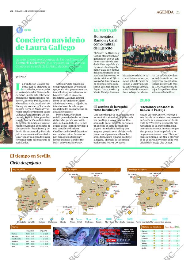 ABC SEVILLA 18-11-2023 página 25