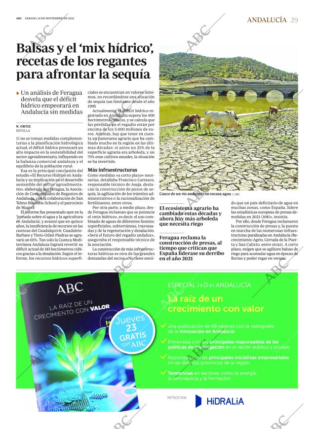 ABC SEVILLA 18-11-2023 página 29