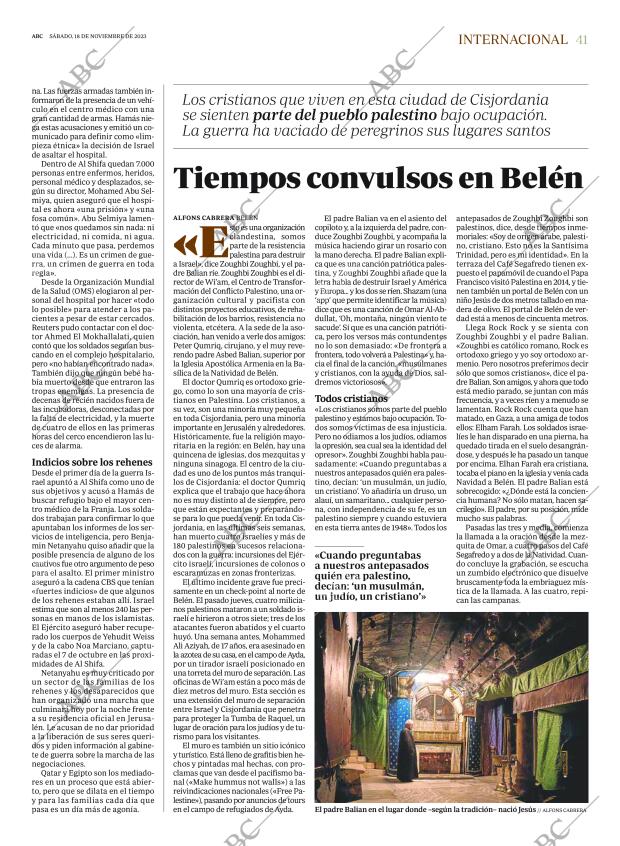 ABC SEVILLA 18-11-2023 página 41