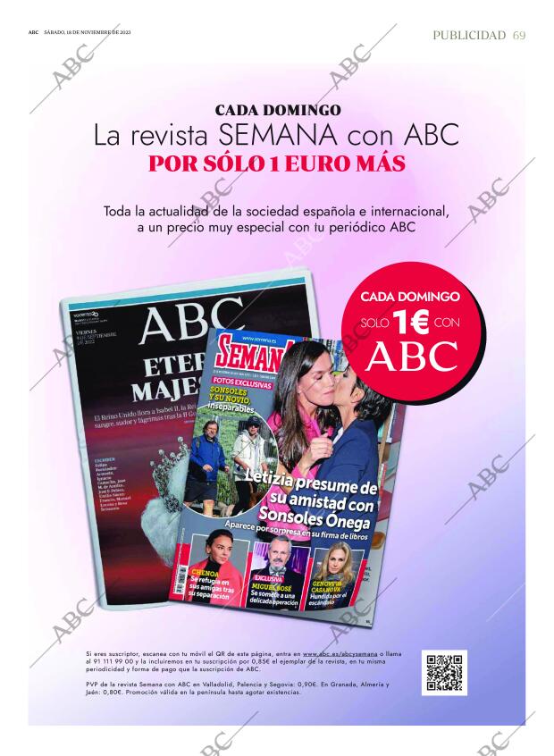 ABC SEVILLA 18-11-2023 página 69