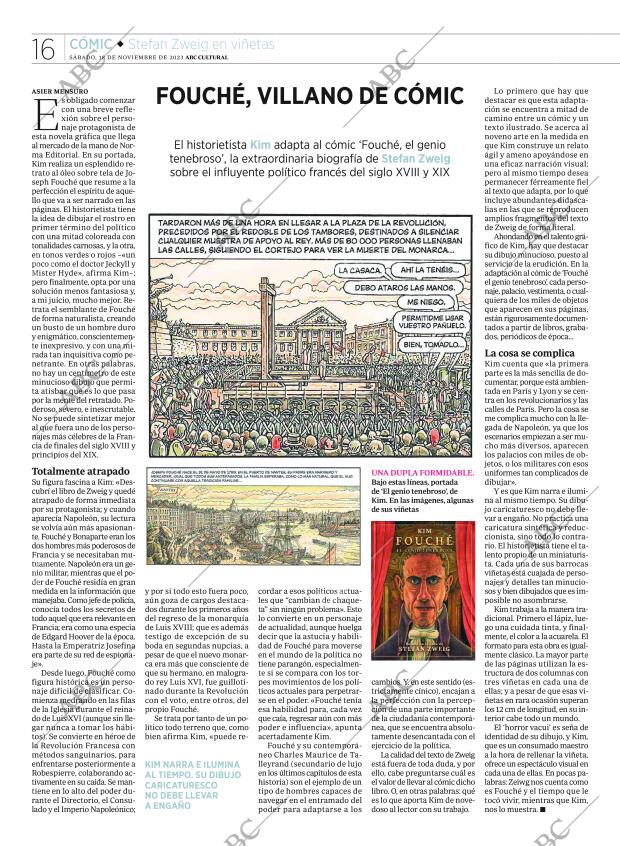 CULTURAL MADRID 18-11-2023 página 16