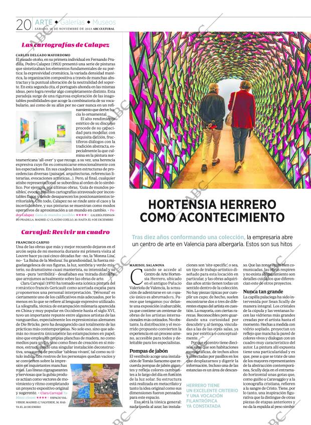 CULTURAL MADRID 18-11-2023 página 20