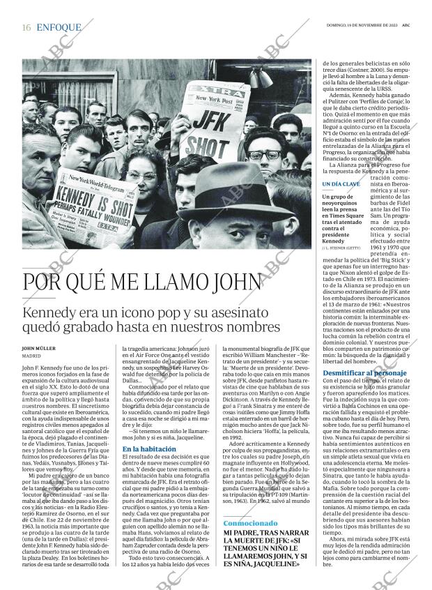 ABC MADRID 19-11-2023 página 16