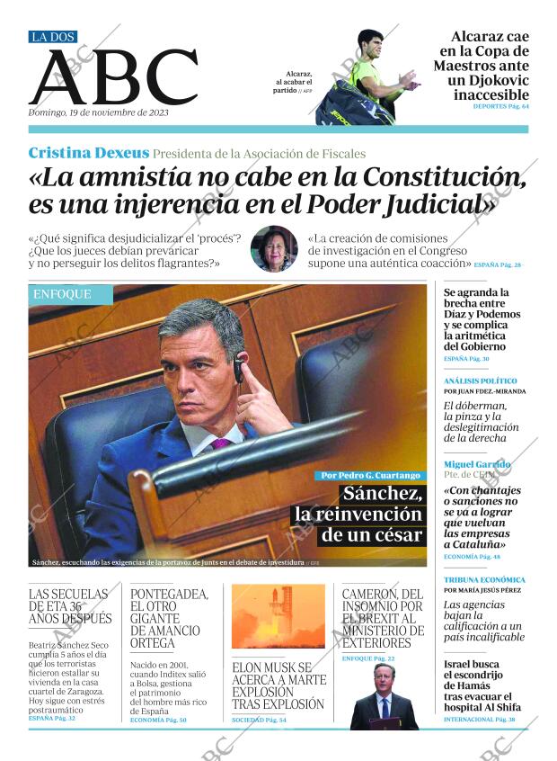 ABC MADRID 19-11-2023 página 2