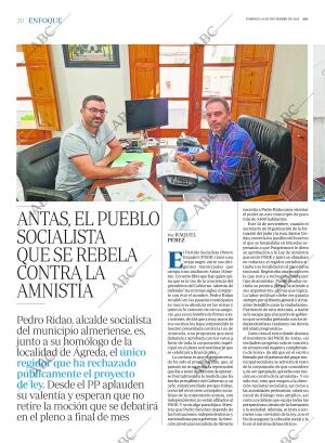 ABC MADRID 19-11-2023 página 20