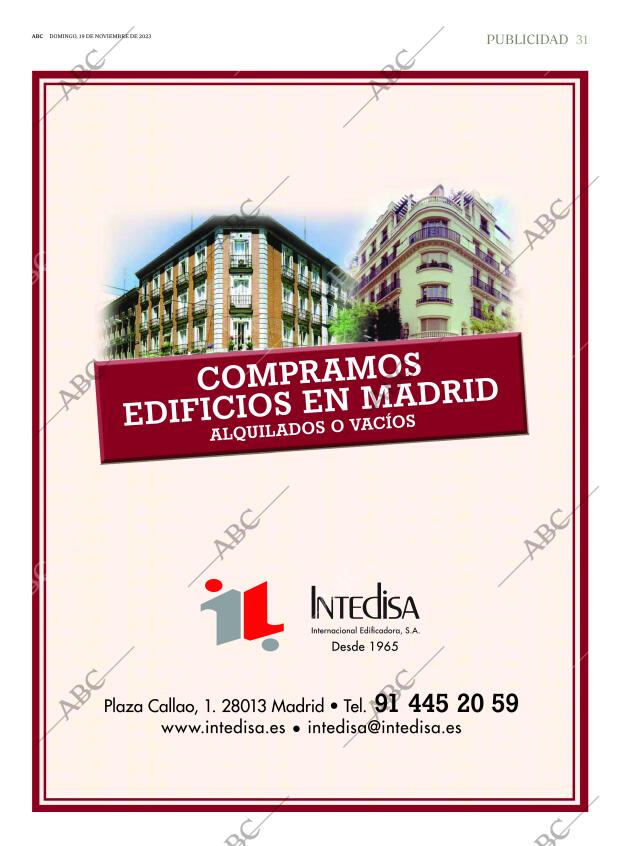 ABC MADRID 19-11-2023 página 31