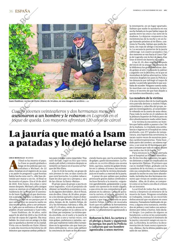 ABC MADRID 19-11-2023 página 36