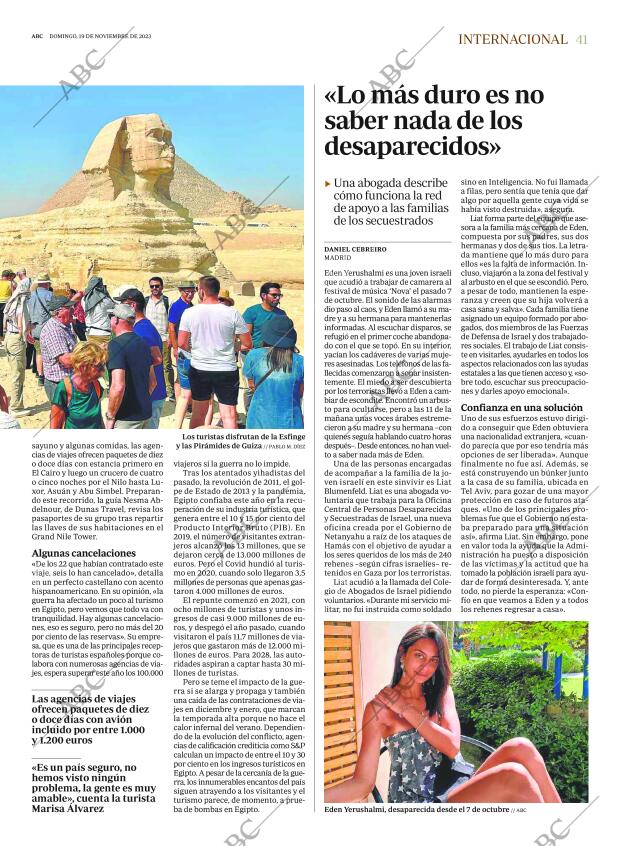 ABC MADRID 19-11-2023 página 41