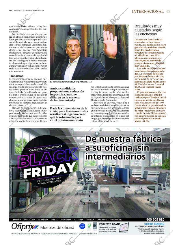 ABC MADRID 19-11-2023 página 43