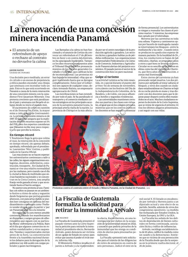 ABC MADRID 19-11-2023 página 46