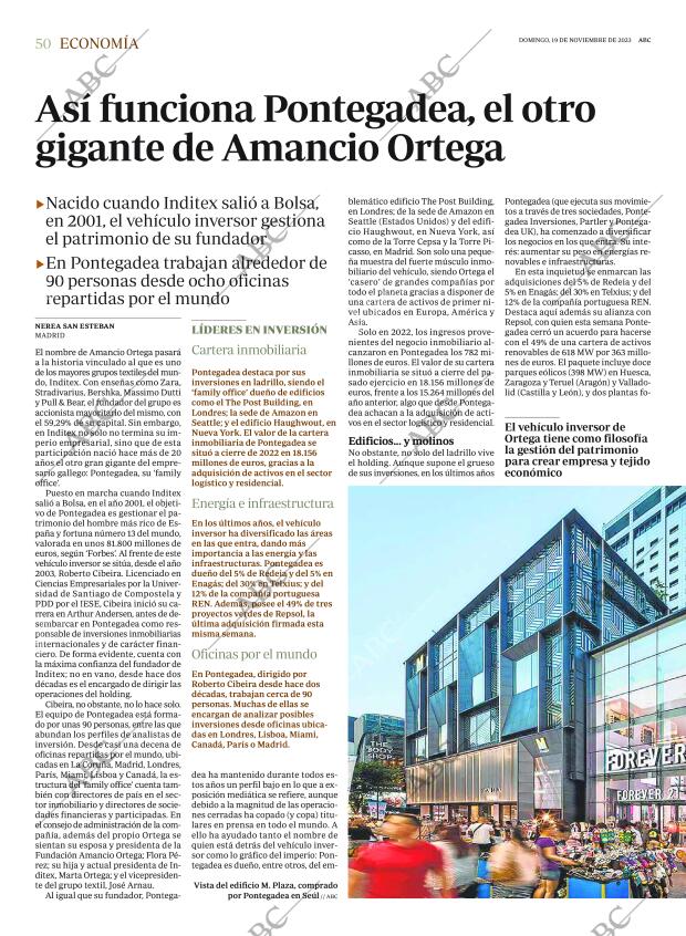 ABC MADRID 19-11-2023 página 50