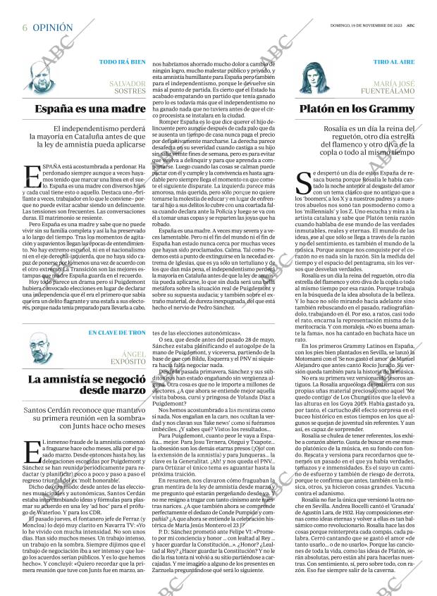ABC MADRID 19-11-2023 página 6